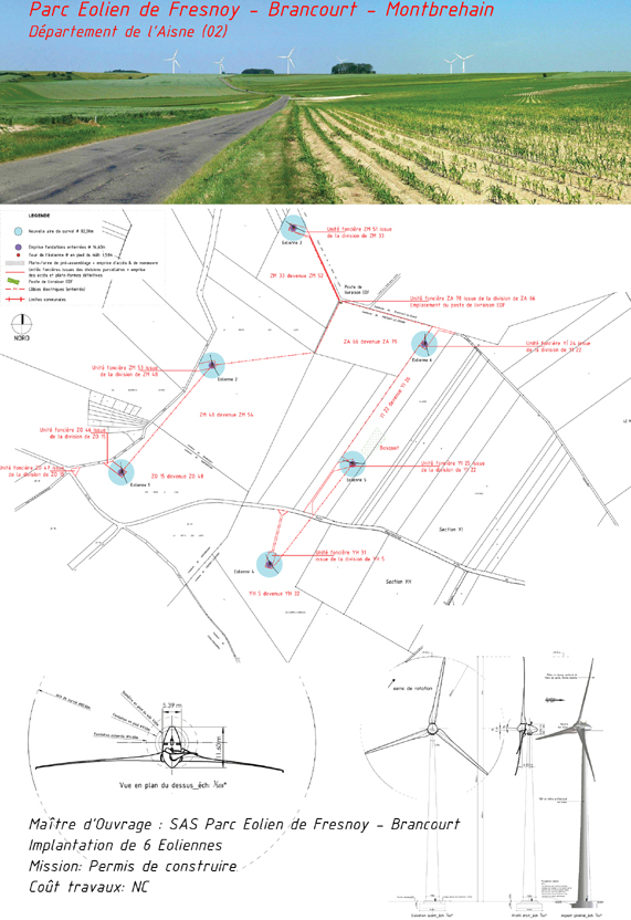 Parc Eolien de Fresnoy-Brancourt (02)